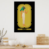 Bastet Ancient Egypt Goddess Poster (Cuisine)