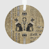 Bastet - Chats Égyptiens Et Croix D'Ankh (dos)