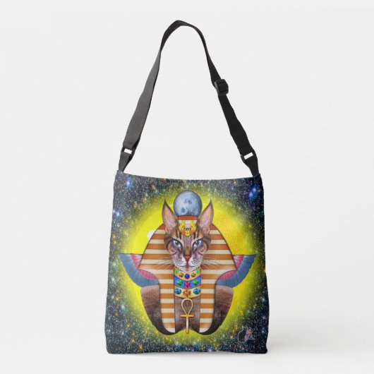 Bastet Crossbody Tas (Achterkant)