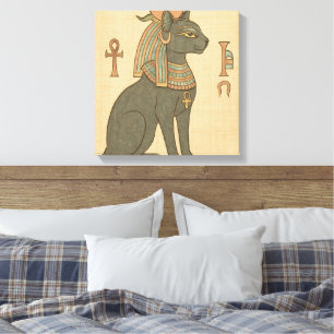 Bastet Egyptische Godin Canvas Kunst