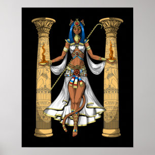 Bastet Egyptische godin Poster