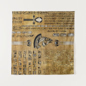 Bastet - Egyptische godin Wandkleed (Voorkant (horizontaal))