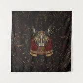 Bastet Egyptische godin Wandkleed (Voorkant)