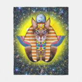 Bastet Fleece Blanket Deken (Voorkant)