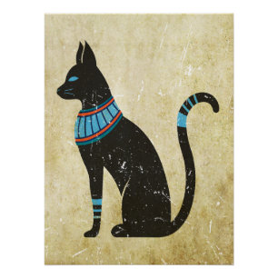 Bastet Kattendesign Perfect Poster