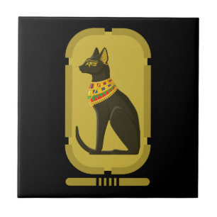 Bastet keramiek tegel tegeltje