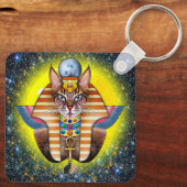 Bastet Sleutelhanger (Achterkant)