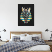 Bastetcanvas afdrukken (Insitu (Slaapkamer))