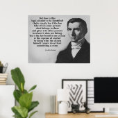 Bastiat Plunder Poster (Thuiskantoor)