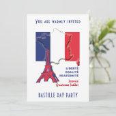 BASTILLE DAG KAART (Staand voorkant)