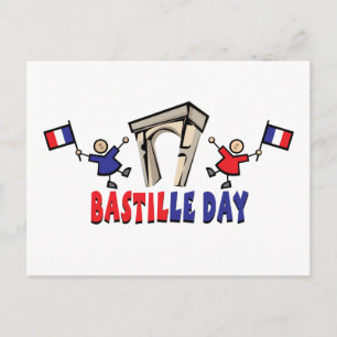 Bastille Day! Briefkaart