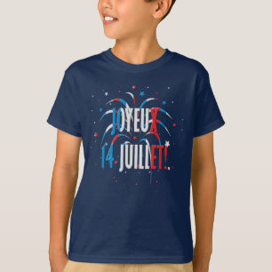 Bastille Day Joyeux 14 Juillet T-shirt
