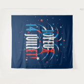 Bastille Day, Joyeux 14 juillet Wandkleed (Voorkant (horizontaal))