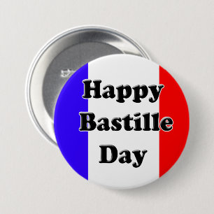 Bastille Day Ronde Button 7,6 Cm