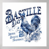 Bastille Day Rooster Poster (Voorkant)