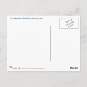 Bastille Day Waterverf Briefkaart (Achterkant)