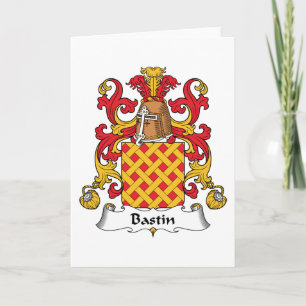 Bastin Family Crest Kaart