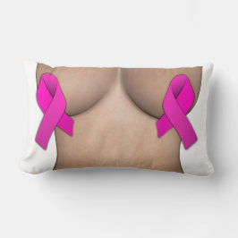 Bastkanker Roze linten Lumbar Pillow Kussen