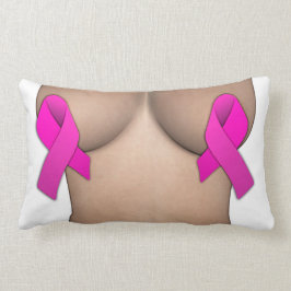 Bastkanker Roze linten Lumbar Pillow Kussen