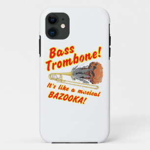 Bastrombone Muziekgroep Bazooka iPhone 11 Hoesje