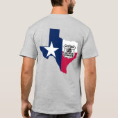 Bastrop Chapter - State Texas RWB 2S T-shirt (Achterkant)