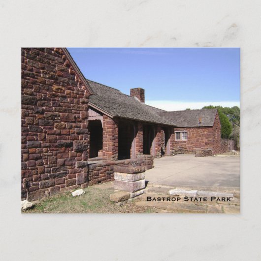 Bastrop State Park Briefkaart (Voorkant)