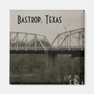 Bastrop, vieil aimant de carré de pont en fer du