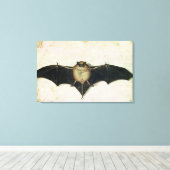 Bat, 1522 canvas afdruk (Insitu (Houten vloer))