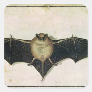 Bat, 1522 vierkante sticker