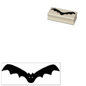 Bat 6 kunstzegel voor silhouet 	rubberstempel (Gestempeld)