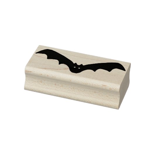 Bat 6 kunstzegel voor silhouet 	rubberstempel (Stempel)