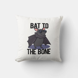 Bat aan de bottenschunnij kussen
