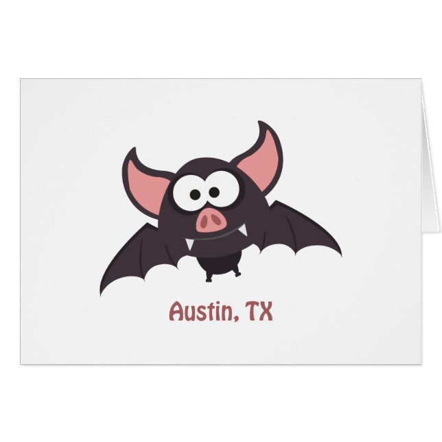 Bat - Austin, Texas (Devant Horizontal)