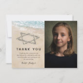 Bat Bar Mitzvah Foto bedankt (Voorkant)