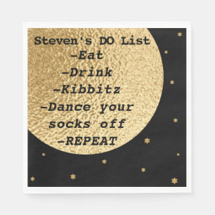 Bat Bar Mitzvah Space uit deze wereld Servet