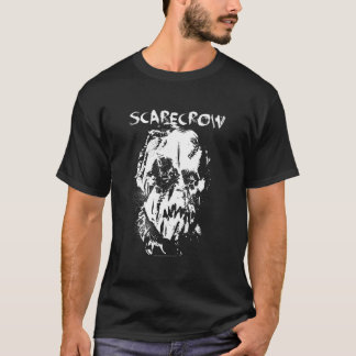 Bat Begins Scarecrow Face T-shirt
