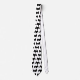 Bat Black In het MUSEUM Zazzle Gifts Stropdas