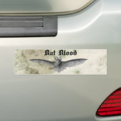 Bat Blood Halloween Autocollant pare-chocs de voit (En voiture)