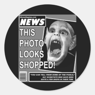Bat Child Chicanery Ronde Sticker