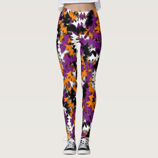 Bat Confetti Leggings - Multi (Voorkant)