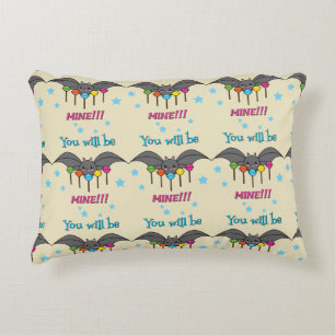 Bat Craving Lollipops Accent Kussen