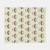 Bat Craving Lollipops Fleece Deken (Voorkant (Horizontaal))