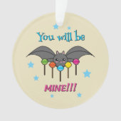 Bat Craving Lollipops Ornament (voorkant)