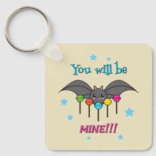 Bat Craving Lollipops Sleutelhanger