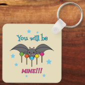 Bat Craving Lollipops Sleutelhanger (Achterkant)