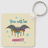 Bat Craving Lollipops Sleutelhanger (Achterkant)