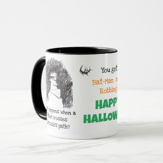 Bat Crazy Mug (Devant gauche)