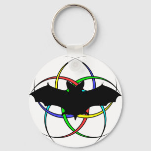 Bat Crescent Design Sleutelhanger