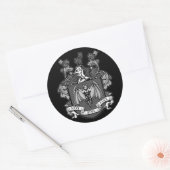 Bat Crest Grey - Sticker (Enveloppe)