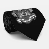 Bat Crest Grijs - Stropdas #1 (Opgerold)